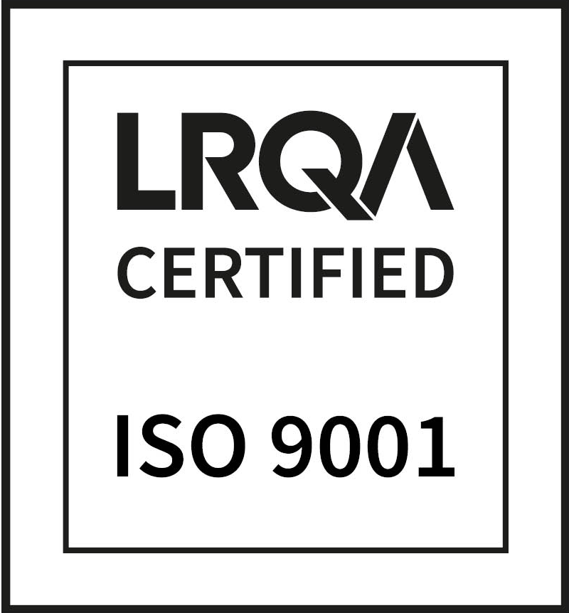 LRQA gecertficieerd ISO 9001