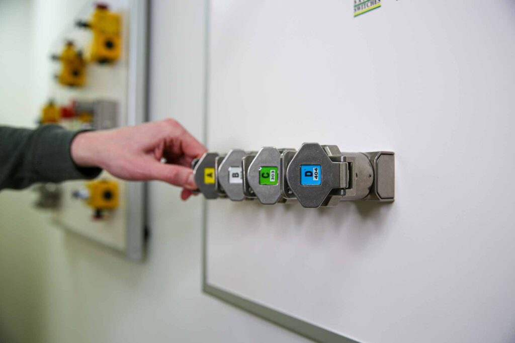 Industriëel sleutelvergrendelsysteem voor veilige toegangscontrole